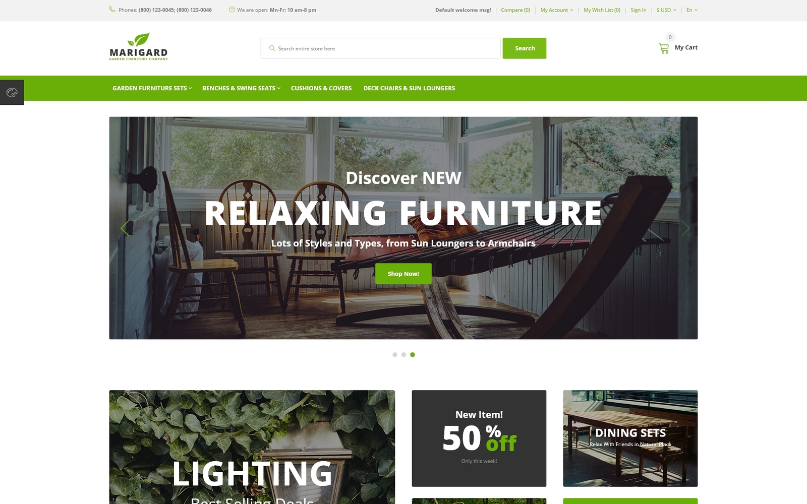 Marigard - Efficient Garden Furniture Online Shop 