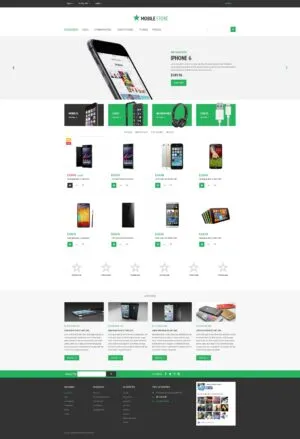 Mobile Store PrestaShop Theme Mobile Store PrestaShop Theme