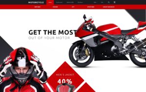 Шаблон OpenCart Motorcycle 