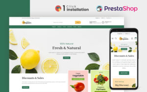 Organic House Store Prestashop Theme Тема PrestaShop
