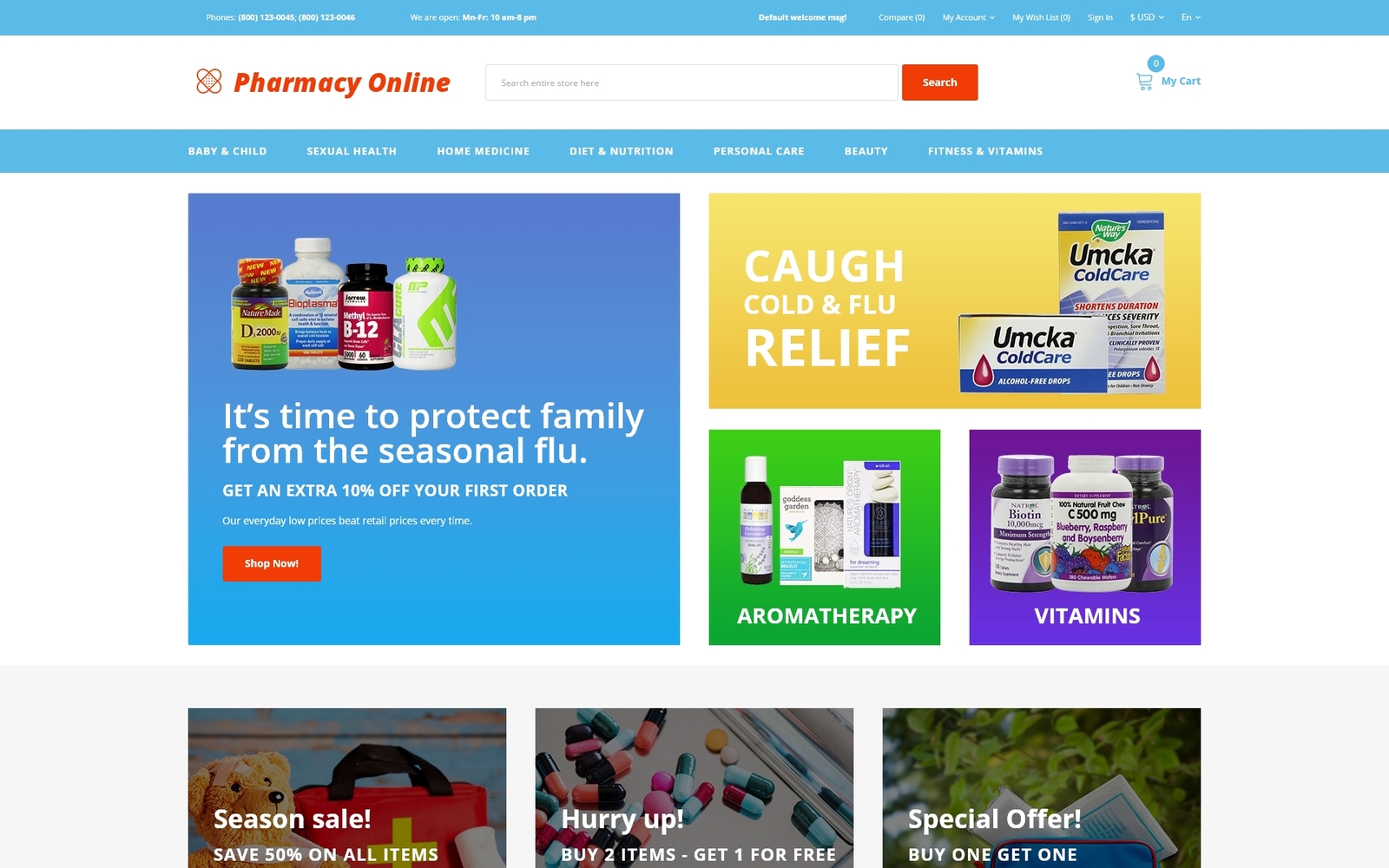 Pharmacy Online - Drug Store 