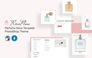 RosePlum - Perfume Store Template Тема PrestaShop