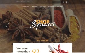 Шаблон OpenCart Spices Shop 