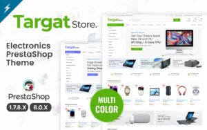 Targat - Electronics and Mega Shop Тема PrestaShop