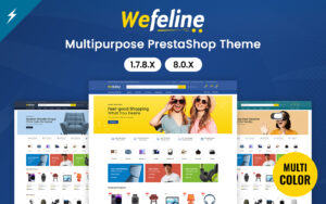 Wefeline - Electronics and Multipurpose Тема PrestaShop