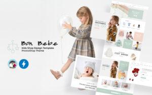 Bon Bebe - Kids Shop Design Template Тема PrestaShop