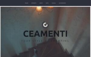 Ceamenti - Your Style of Shopping Тема PrestaShop