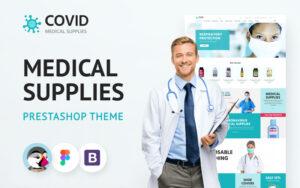 COVID - Medical Supplies eCommerce Template Тема PrestaShop