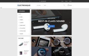 Electronique - Electronics Store Тема PrestaShop