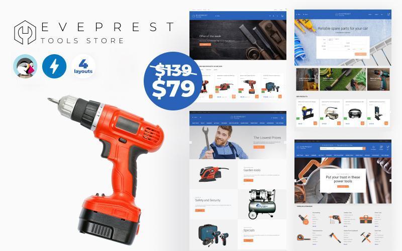 Eveprest Tools 1.7 - Tools Store Тема PrestaShop