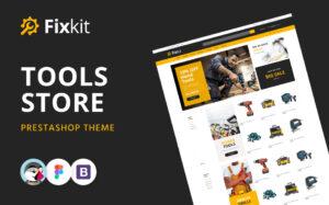 Fixkit - Tools Store Online Template Тема PrestaShop