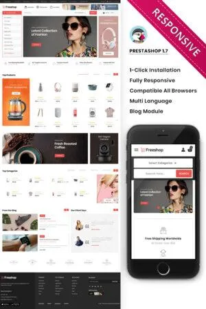 Freeshop - The Mega Store Responsive PrestaShop Theme Freeshop - The Mega Store Responsive PrestaShop Theme