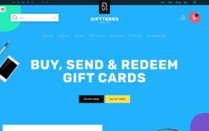 Giftterrs - Gift Cards for Any Purpose Тема PrestaShop