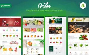 GreenLife - Organic Food & Drink Тема PrestaShop