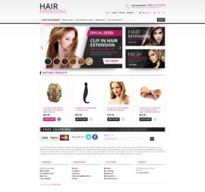Hair Extensions Store Тема PrestaShop