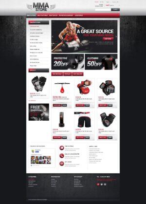 MMA Store Тема PrestaShop