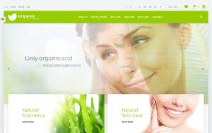Organic cosmetics - responsive Тема PrestaShop