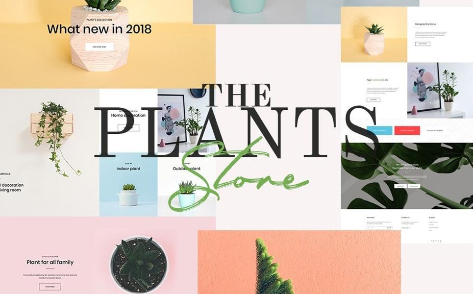 Plant Store - Gardening & Houseplants Тема PrestaShop