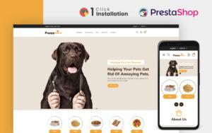 Puppy Pet Store Тема PrestaShop