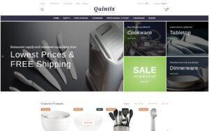 Quintix - Restaurant Supplies Тема PrestaShop