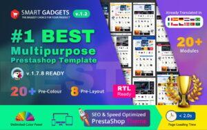 Smart Gadgets - Supermarket Multipurpose Prestashop Template Тема PrestaShop