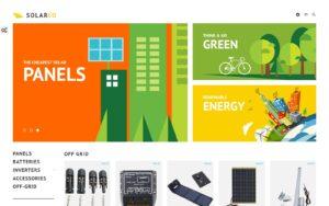 SolarCo - Solar Batteries Accessories Тема PrestaShop