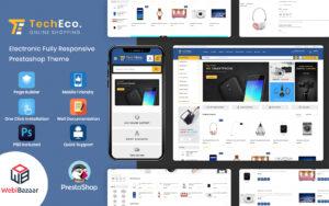 Techeco - Marketplace Electronics PrestaShop Template Тема PrestaShop