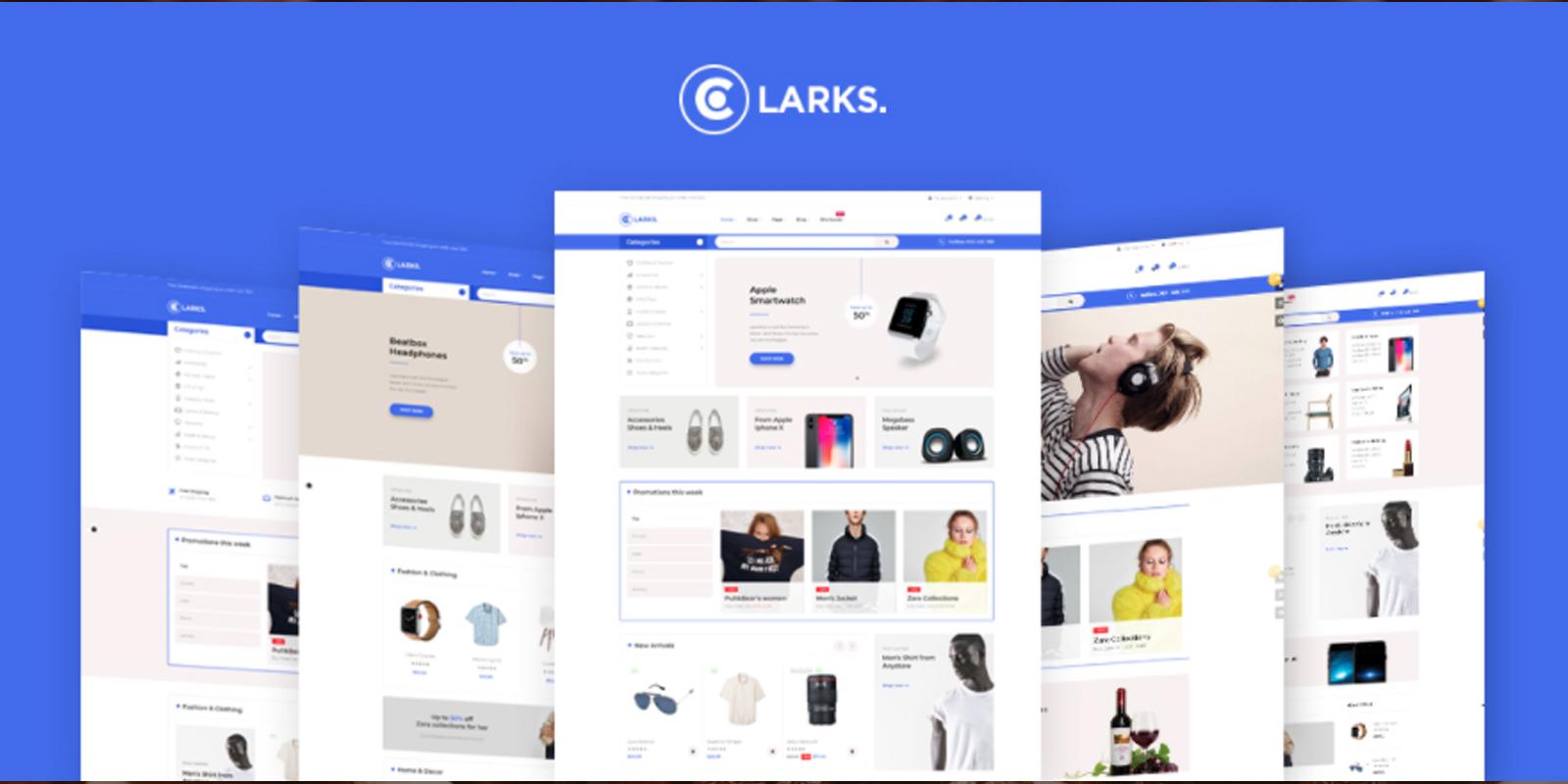 TM Clark – Gadgets and Digital Store Тема PrestaShop