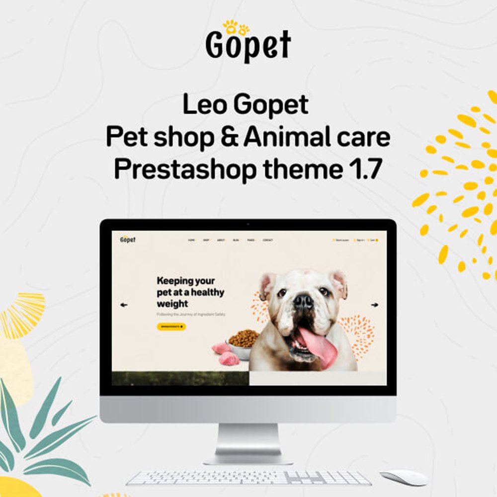 TM Gopet - Pet Shop & Animal Care Prestashop Theme Тема PrestaShop