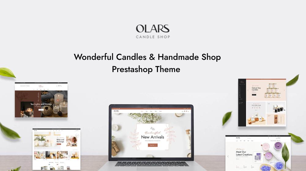 TM Olars - Candles And Handmade Shop Prestashop Theme Тема PrestaShop