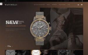 Watchelli - Luxury Watches Store Тема PrestaShop