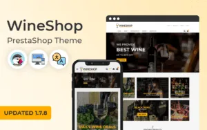 WineShop - Premium Wine Store Prestashop Theme PrestaShop Theme WineShop - Premium Wine Store Prestashop Theme PrestaShop Theme