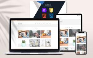 Alterna - Responsive 9 Pages Modern HTML5 Template Website Template