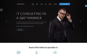 Antrius - Business Consulting Joomla Template Antrius - Business Consulting Joomla Template