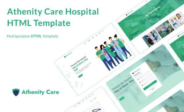 Athenity Care | Responsive HTML Template Website Template - Ready4site