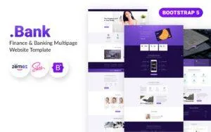 .Bank - Finance and Banking Multipage Bootstrap 5 Website Template