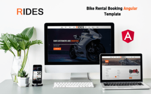 Bike Rental Booking Website Angular Template Website Template