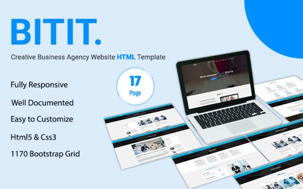 BITIT- Creative Business Agency Website Template