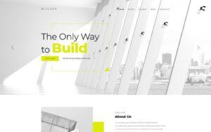 Шаблон Joomla Builder - Construction Company Multipage Corporate Joomla Template