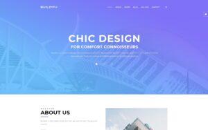 Шаблон Joomla Buildify - Elegant Architecture & Design Agensy Joomla Template