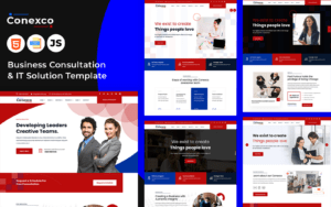 Conexco - Business Consultation and IT Template Website Template