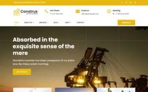 Construx - Construction & Building Business Joomla Template Construx - Construction & Building Business Joomla Template