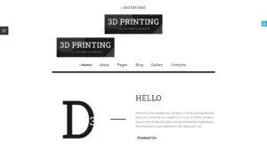 3D Printing Joomla Template 3D Printing Joomla Template