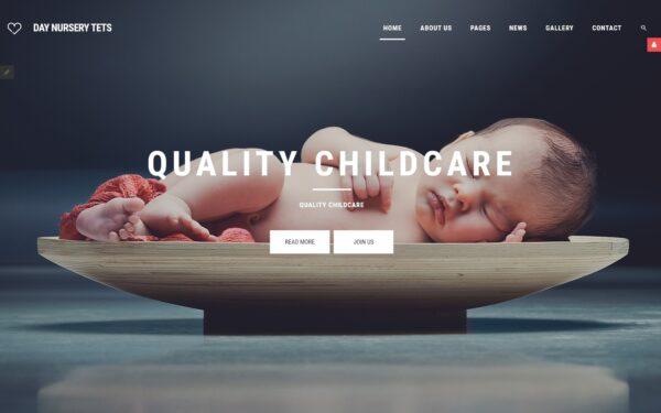 Шаблон Joomla Day Nursery Center - Child care & Babysitter Responsive Joomla Template