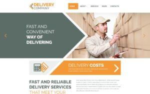 Шаблон Joomla Delivery Company - Delivery Services Clean Joomla Template