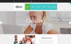 Шаблон Joomla Djuci - Web Design Agency Joomla Template