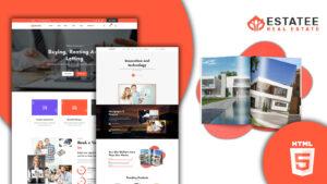 Estatee Real Estate HTML5 Website Template