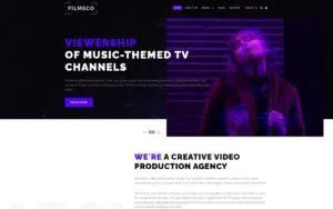 Filmsco - Breathtaking Video Recording Studio Joomla Template Filmsco - Breathtaking Video Recording Studio Joomla Template