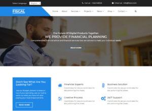 Fiscal Multipurpose Business Agency Clean HTML5 Website Template