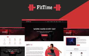 FitTime - Gym Multipurpose HTML Website Template